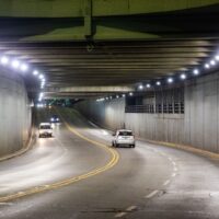 San Isidro renueva la iluminación de los túneles vehiculares para mejorar la visibilidad