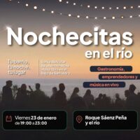 Llega “Nochecitas en el rio» para disfrutar la costa con gastronomía y música*