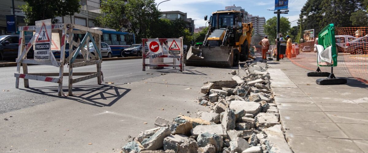 Nuevas obras en el cruce de Av. Santa Fe y Márquez para mejorar el tránsito 