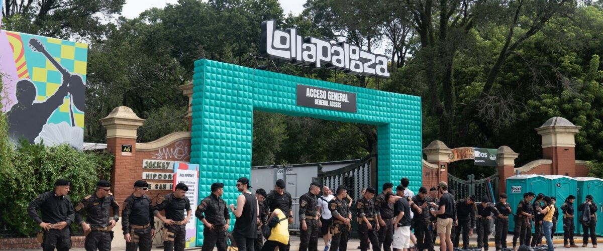 Cómo serán los operativos para recibir al Lollapalooza
