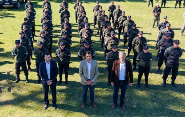 Se suman 46 nuevos oficiales para reforzar el sistema de seguridad