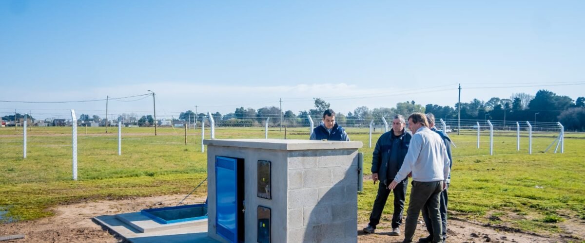 Junín suma nuevos pozos de bombeo para reforzar la presión del agua corriente