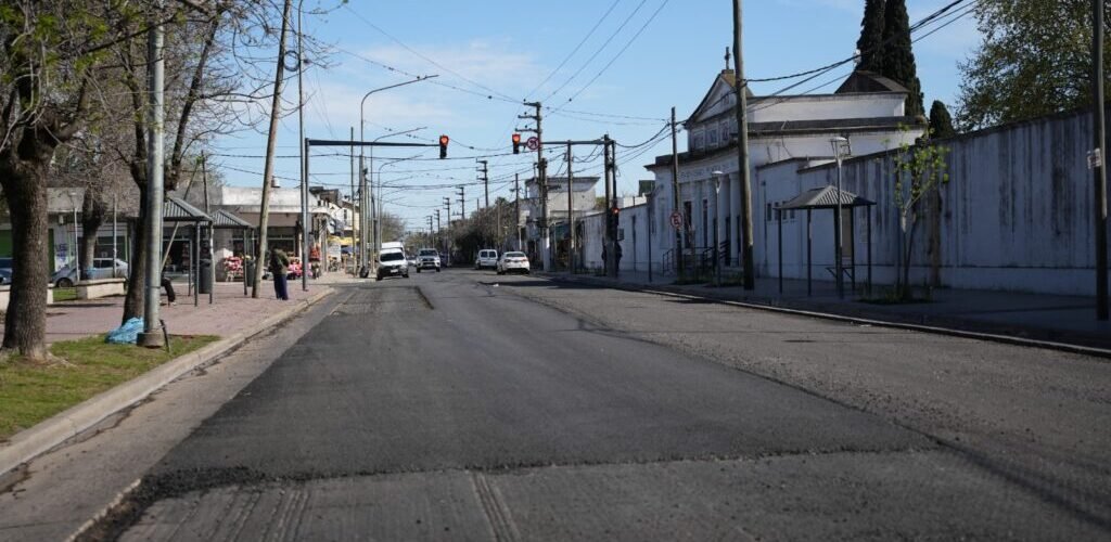 Siguen las obras en Gaspar Campos con la repavimentación de casi 20 cuadras entre Balbín y Arricau